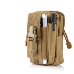 Drop Leg Bag for Men, Military Tactical Thigh Pack Pouch Multifunctional Tactical Package (Color: brown)