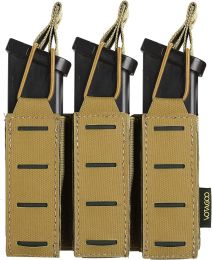 Pistol Mag Pouchs (Color: TAN, size: Triple)