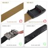 Hefujufang Nylon Ratchet Belt Golf Belt Cobra Buckle for Men/Women Web Belt with Automatic Slide Buckle,Valentines day giftâ€šÃ„Â¶