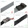 Hefujufang Nylon Ratchet Belt Golf Belt Cobra Buckle for Men/Women Web Belt with Automatic Slide Buckle,Valentines day giftâ€šÃ„Â¶