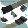 Hefujufang Nylon Ratchet Belt Golf Belt Cobra Buckle for Men/Women Web Belt with Automatic Slide Buckle,Valentines day giftâ€šÃ„Â¶