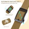 Hefujufang Nylon Ratchet Belt Golf Belt Cobra Buckle for Men/Women Web Belt with Automatic Slide Buckle,Valentines day giftâ€šÃ„Â¶